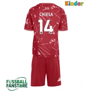 Liverpool Federico Chiesa #14 Replik Heimtrikot Kinder 2026-27 Kurzarm (+ Kurze Hosen)